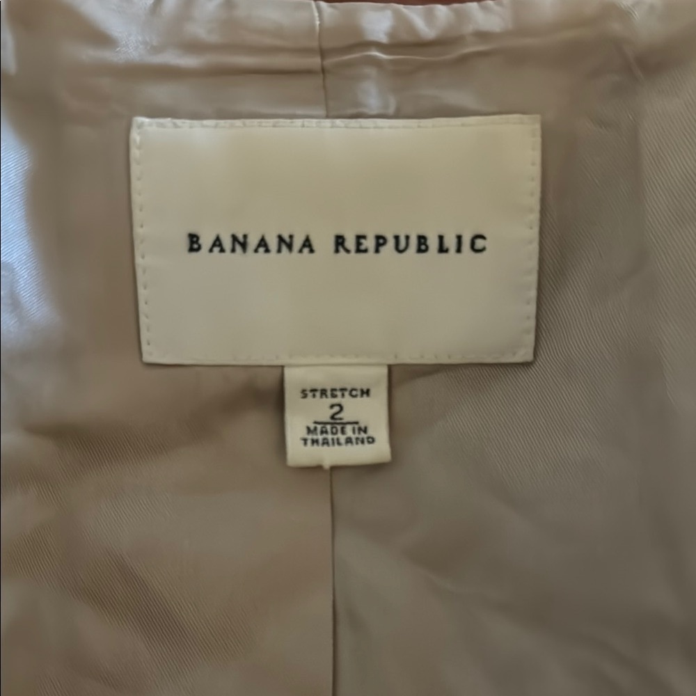 Banana Republic Size 2 Brown button down Blazer!! - Picture 13 of 14